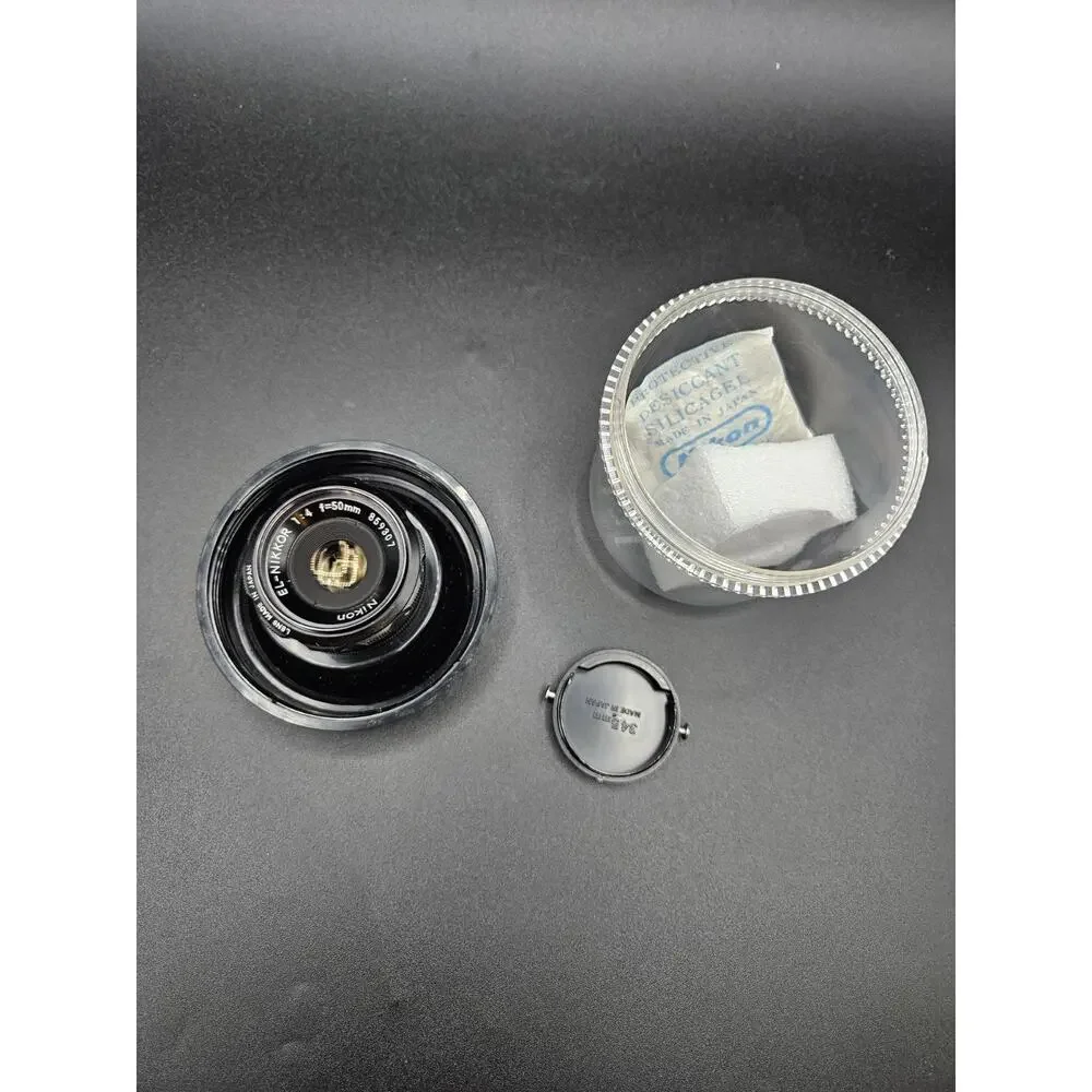 Nikon EL-Nikkor 50mm f/4 Enlarging Lens Darkroom M39 Made in Japan